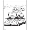 Picture of CARS HOLOGRAPH STICKERS X100